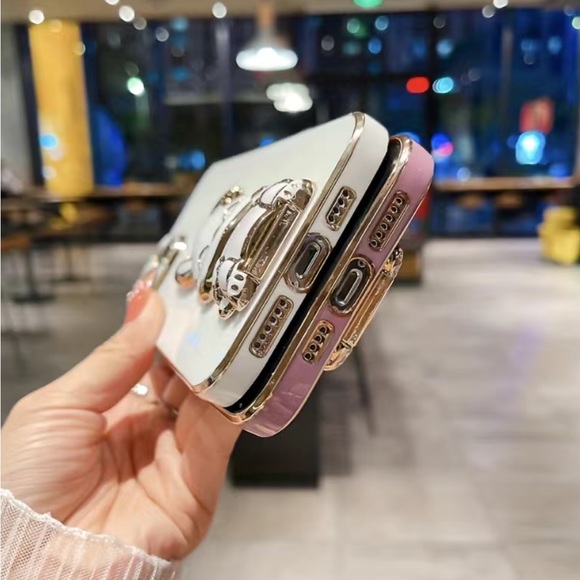 White Bunny Cell Phone Stand ✨Host Pick✨ - Picture 4 of 6